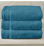 De Witte Lietaer Contessa Capri Blaues Handtuchset – 3er-Set – 50 x 100 cm – Blau – Baumwolle