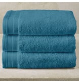 De Witte Lietaer Contessa Capri Blue Towel - Set of 3 - 50 x 100 cm - Blue - Cotton