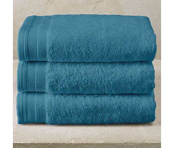 De Witte Lietaer Contessa Capri Blue Towel Set of 3 50 x 100 cm Cotton