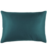 De Witte Lietaer Kussensloop Olivia Lake Green - 50 x 70 cm - Groen - Katoen Satijn