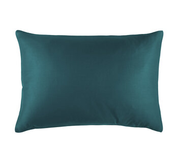 De Witte Lietaer Taie d'oreiller Olivia vert lac 50 x 70 cm en satin de coton