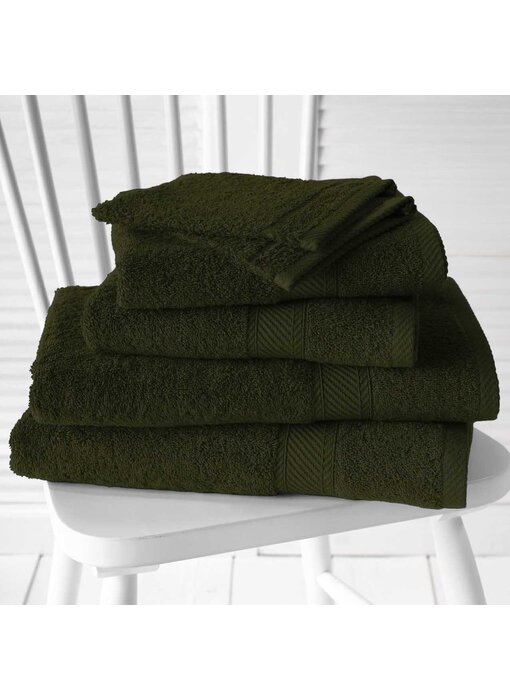 De Witte Lietaer Coffret promotionnel Helene Khaki - Ensemble de 6 pièces de linge de bain