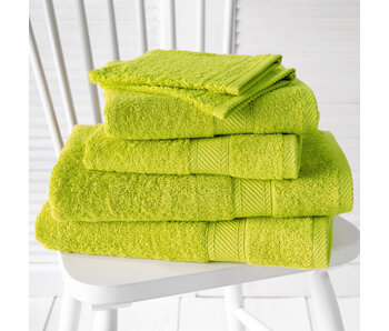 De Witte Lietaer Promopack Helene Lime Punch - Ensemble de 6 pièces de linge de bain