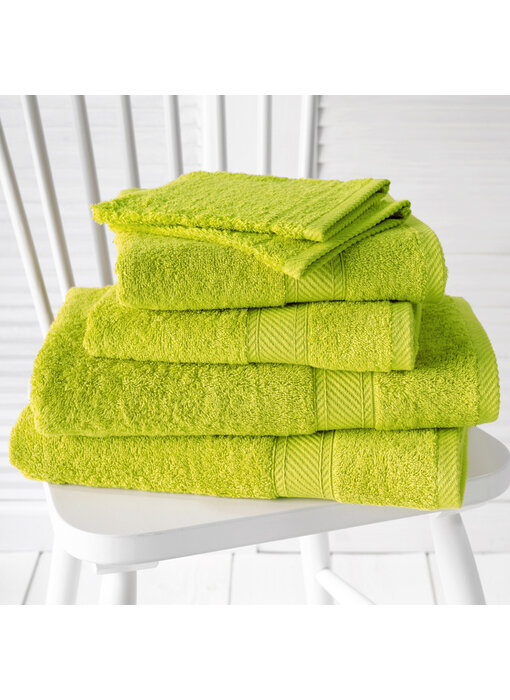 De Witte Lietaer Promopack Helene Lime Punch - Ensemble de 6 pièces de linge de bain