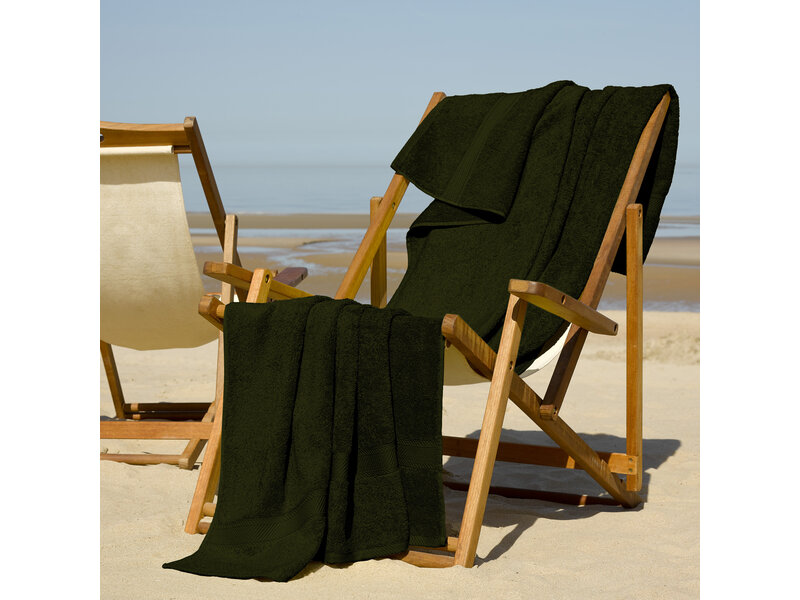 De Witte Lietaer DWL Strandlaken Helene Kakhi 100x200cm