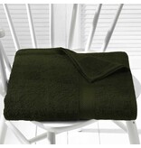 De Witte Lietaer Serviette de bain Helene Khaki - 100 x 150 cm - Verte - Coton