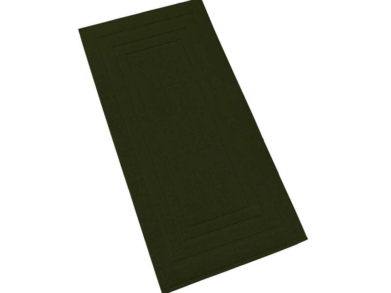 De Witte Lietaer Tapis de Bain Pacifique Kaki - 70 x 120 cm - Vert - Coton