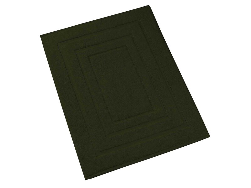 De Witte Lietaer Pacifique Khaki Badematte – 50 x 75 cm – Grün – Baumwolle
