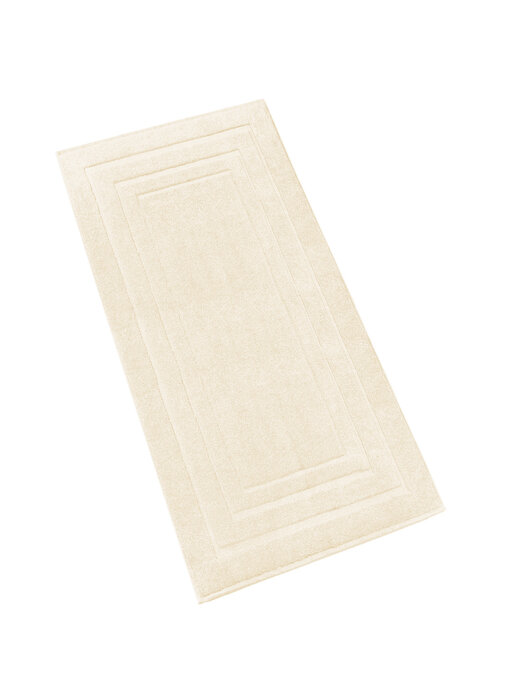 De Witte Lietaer Badematte Pacifique Creme 70 x 120 cm Baumwolle