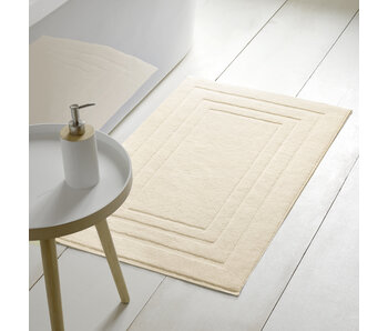 De Witte Lietaer Tapis de bain Pacifique Crème 60x 100 cm Coton