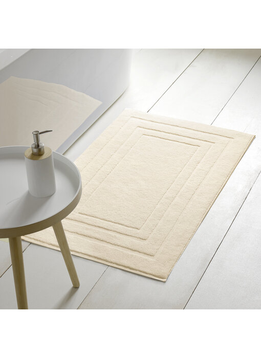 De Witte Lietaer Tapis de bain Pacifique Crème 60x 100 cm Coton