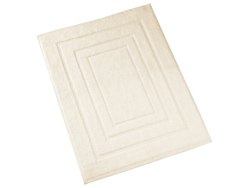 De Witte Lietaer Tapis de bain Pacifique Crème - 50 x 75 cm - Crème - Coton