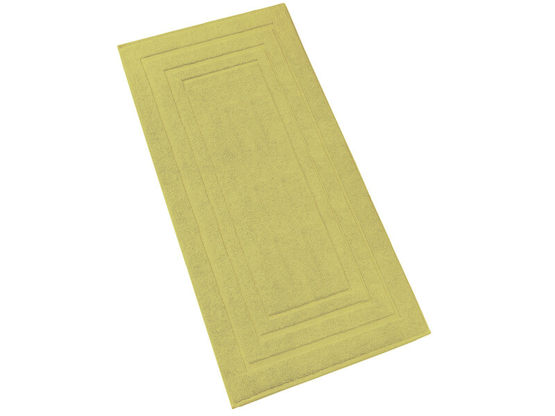 De Witte Lietaer Pacifique Warm Olive Bath Mat - 70 x 120 cm - Green - Cotton