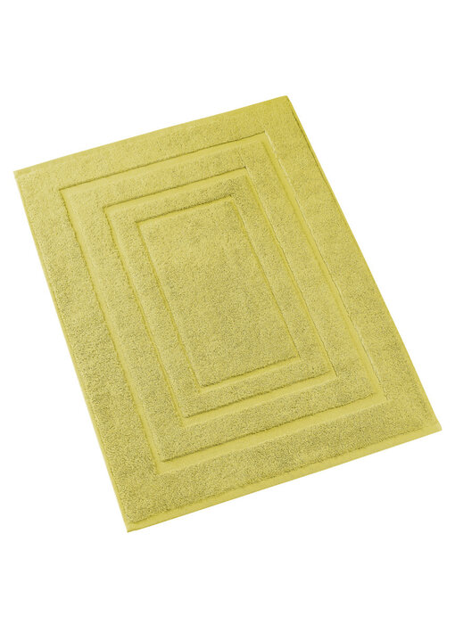 De Witte Lietaer Badematte Pacifique Warm Olive 50 x 75 cm Baumwolle