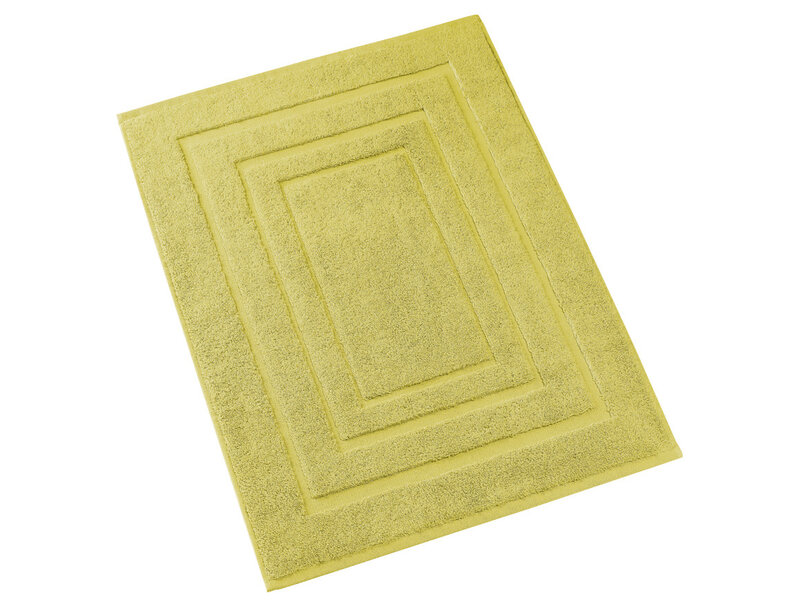 De Witte Lietaer Tapis de bain Pacifique Warm Olive - 50 x 75 cm - Vert - Coton