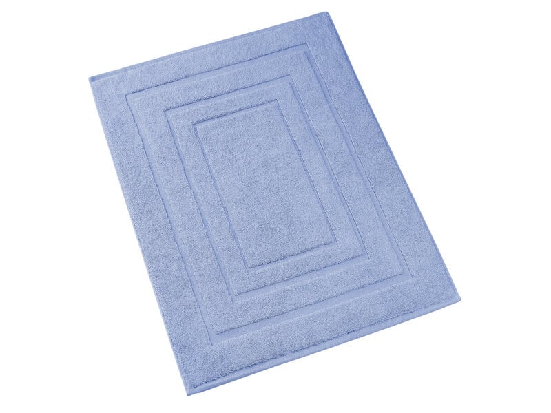 De Witte Lietaer Bath Mat Pacifique Sky Blue - 70 x 120 cm - Blue - Cotton