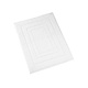 Tapis de bain Pacifique Blanc 70 x 120 cm Coton