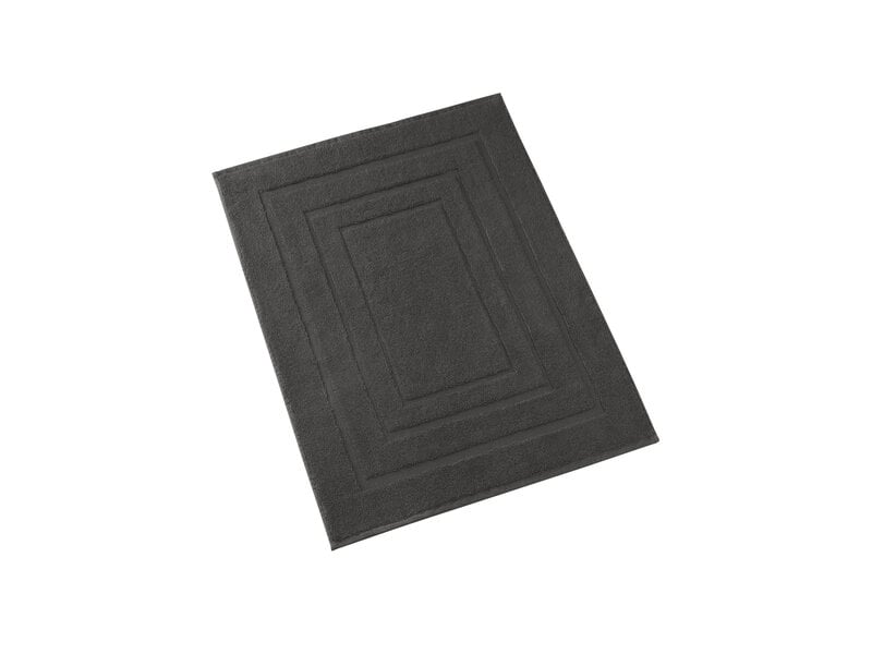 De Witte Lietaer Badmat Pacifique Ebony - 70 x 120 cm - Zwart - Katoen