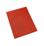 De Witte Lietaer Pacifique Tiger Badematte – 50 x 75 cm – Rot – Baumwolle