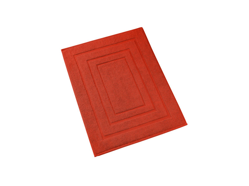 De Witte Lietaer Tapis de Bain Pacifique Tigre - 50 x 75 cm - Rouge - Coton