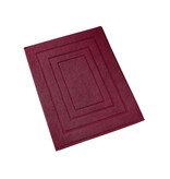 De Witte Lietaer Tapis de bain Pacifique Rouge Betterave - 50 x 75 cm - Rouge - Coton