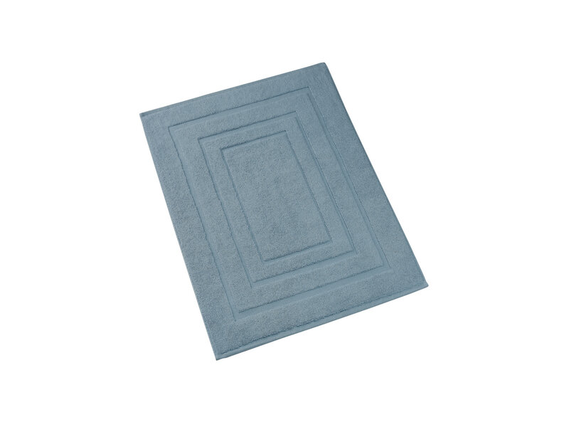 De Witte Lietaer Tapis de bain Pacifique Arctic - 60 x 100 cm - Bleu - Coton