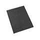 Badematte Pacifique Ebenholz 60 x 100 cm Baumwolle