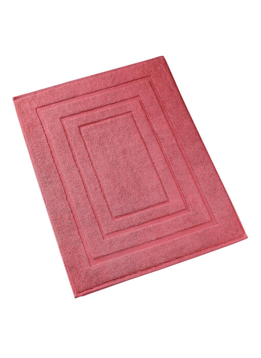 De Witte Lietaer Tapis de bain Pacifique Carmin 60 x 100 cm Coton