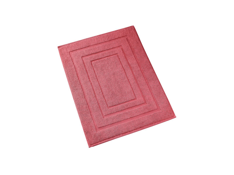 De Witte Lietaer Pacifique Carmine Bath Mat - 60 x 100 cm - Pink - Cotton