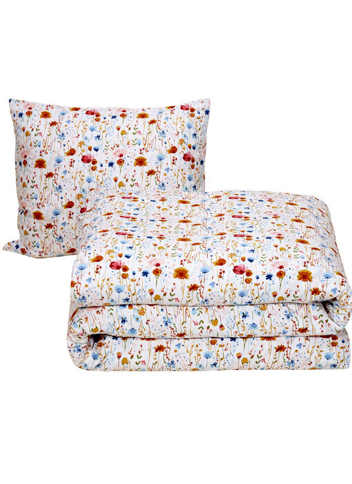 Moodit Housse de couette Odil Anette Bloom Paradise 140 x 200/220 cm Coton