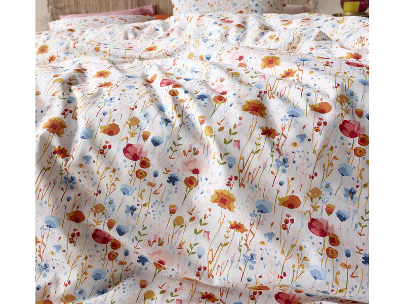 Moodit Bettbezug Odil Anette Bloom Paradise – 140 x 200/220 + 60 x 70 cm – Mehrfarbig – Baumwolle