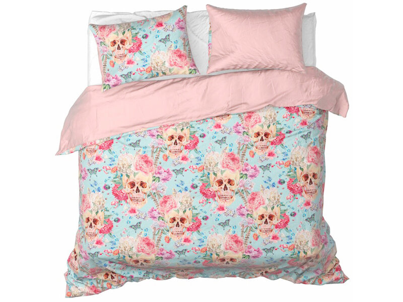 De Witte Lietaer Housse de couette Mexicana Blush - 260 x 240 + 2 x 60 x 70 cm - Satin de coton