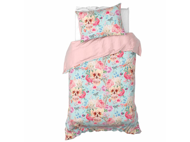 De Witte Lietaer Bettbezug Mexicana Blush - 140 x 200/220 + 60 x 70 cm – Baumwollsatin