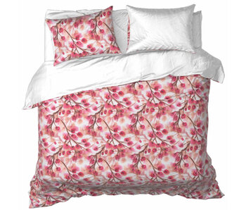 De Witte Lietaer Housse de couette Ines Blushy Cheeks 200 x 200/220 cm + 2 housses de couette 60 x 70 cm en satin de coton