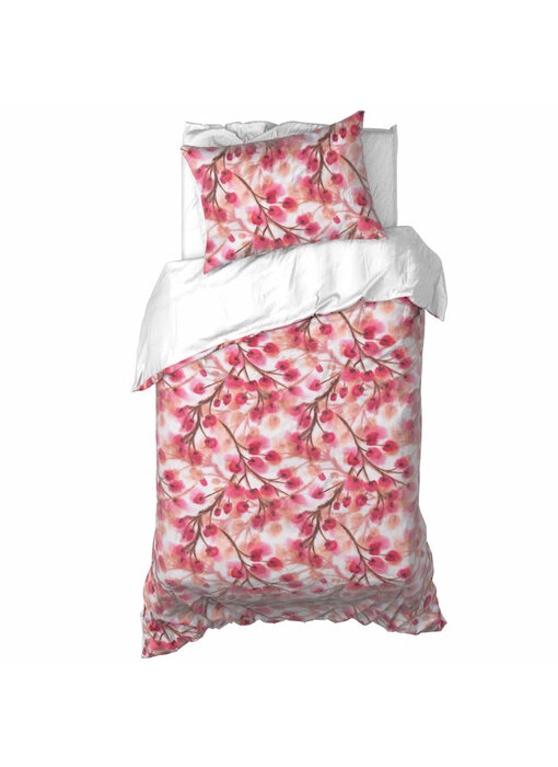 De Witte Lietaer Duvet cover Ines Blushy Cheeks 140 x 200/220 + 60 x 70 cm Cotton Satin