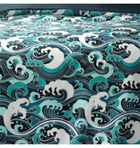 De Witte Lietaer Beaufort Bettwäsche-Set „Reflecting Pond“ – 260 x 240 cm + 2 x 60 x 70 cm – Baumwollsatin