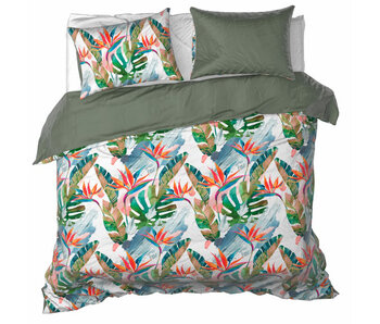 De Witte Lietaer Dekbedovertrek Barbados Freetop 260 x 240 + 2x 60 x 70 cm Katoen Satijn