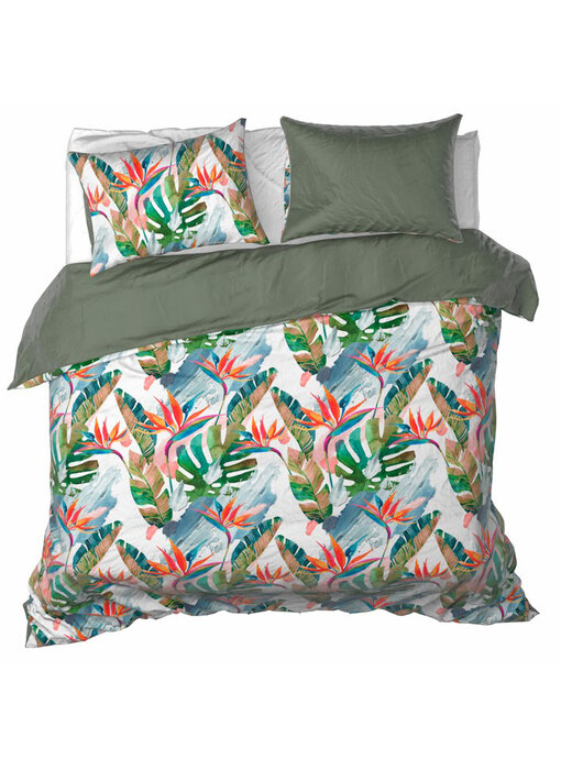 De Witte Lietaer Bettbezug Barbados Freetop 260 x 240 + 2 x 60 x 70 cm, Baumwollsatin