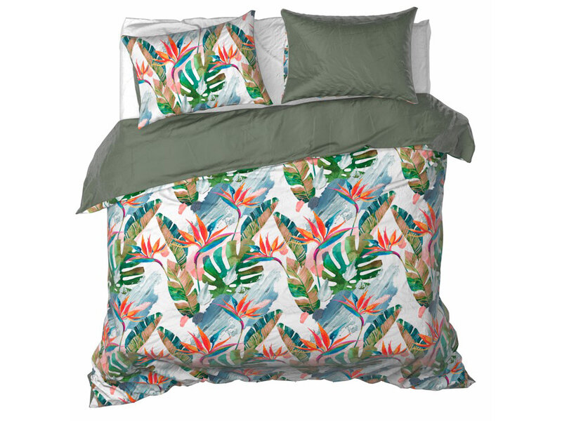 De Witte Lietaer Barbardos Free Top Bettbezug - 260 x 240 + 2 x 60 x 70 cm - Baumwollsatin