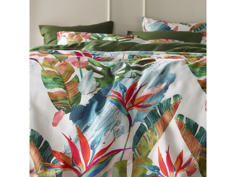 De Witte Lietaer Barbardos Free Top Bettbezug - 260 x 240 + 2 x 60 x 70 cm - Baumwollsatin