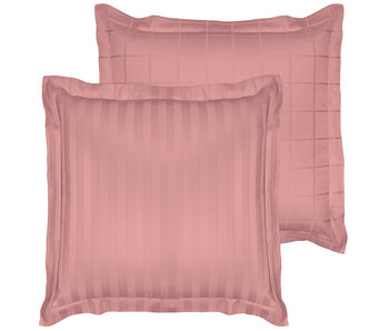 De Witte Lietaer Kussensloop Zygo Blush 63 x 63 cm Katoen Satijn