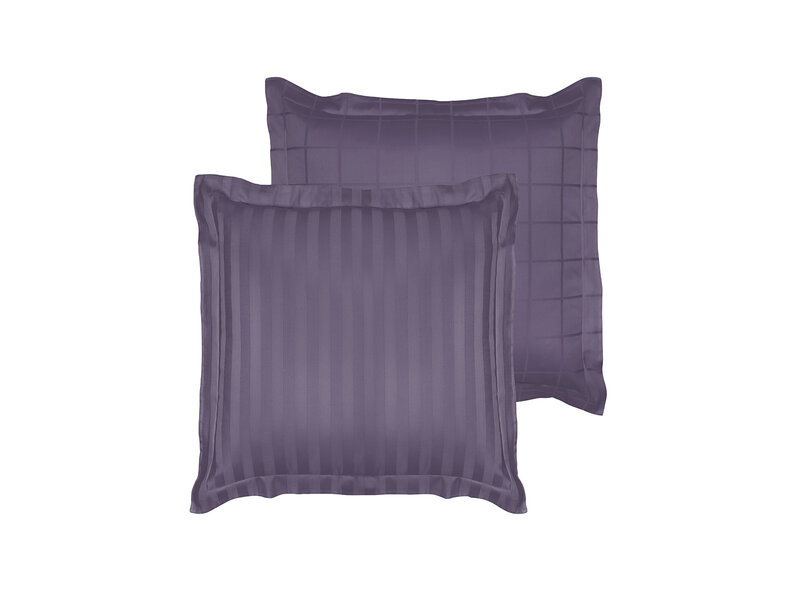 De Witte Lietaer Kussensloop Zygo Lavender - 60 x 70 cm - Paars - Katoen Satijn