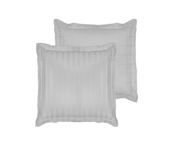 De Witte Lietaer Kussensloop Zygo Silver 60 x 70 cm Katoen Satijn