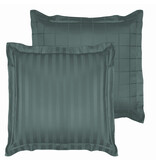 De Witte Lietaer Zygo Atlantic Pillowcase - 50 x 70 cm - Green - Cotton Satin