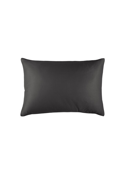 De Witte Lietaer Taie d'oreiller Zygo Ebony 50 x 70 cm en satin de coton