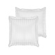 Zygo White Pillowcase 50 x 70 cm Cotton Satin