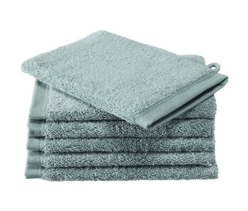 De Witte Lietaer Gants de toilette Contessa Oxyde, lot de 6, 16 x 21 cm, coton