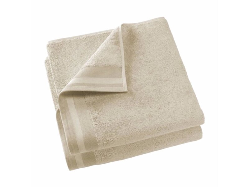 De Witte Lietaer Keuken handdoek Contessa Sand - Set 2 stuks - 60 x 60 cm - Beige - Katoen