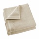 Torchons de cuisine Contessa Sand, lot de 2, 60 x 60 cm, coton