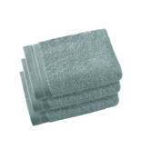 De Witte Lietaer Gästetücher Contessa Oxyde – 3er-Set – 40 x 60 cm – Grün – Baumwolle